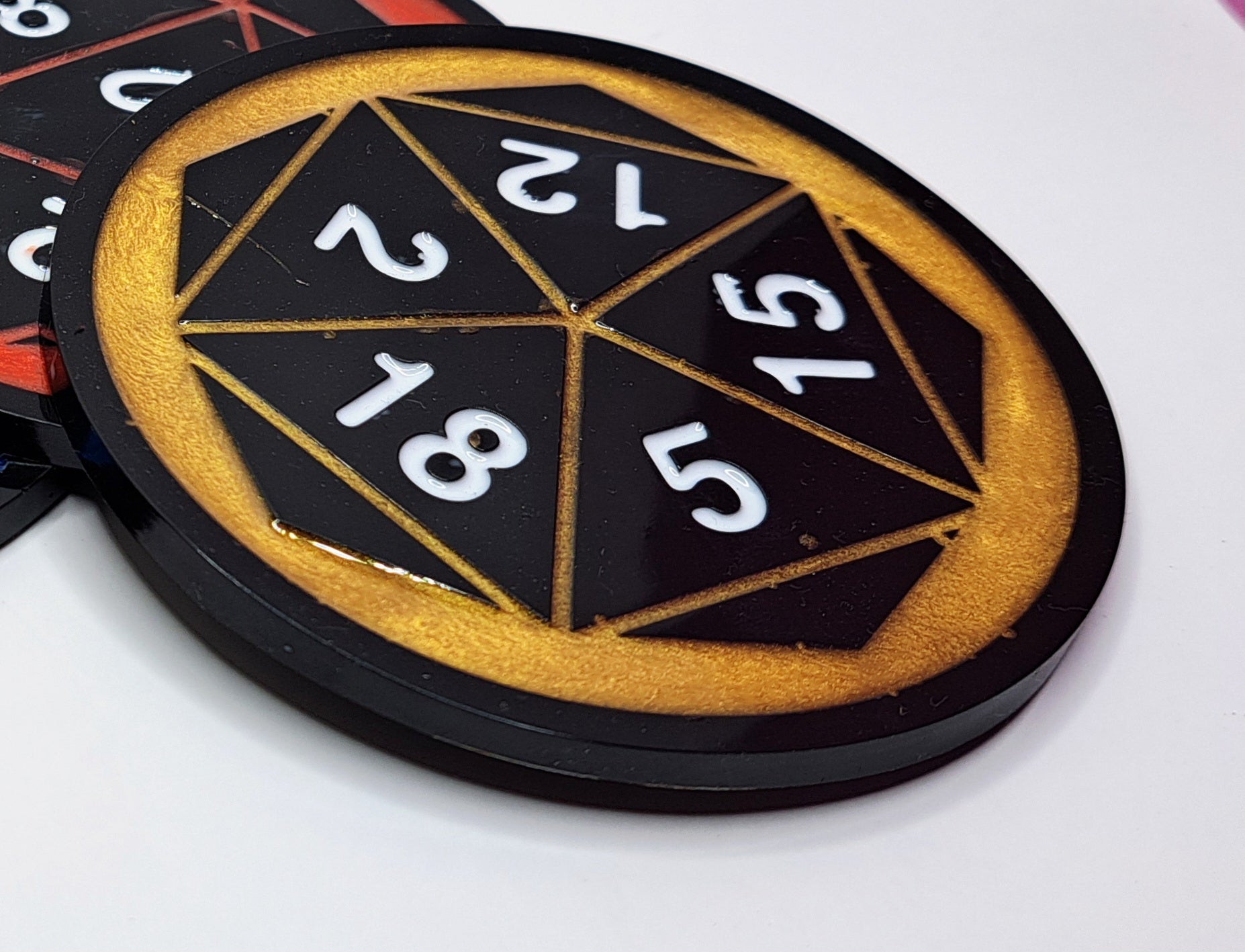Dice Coaster Set