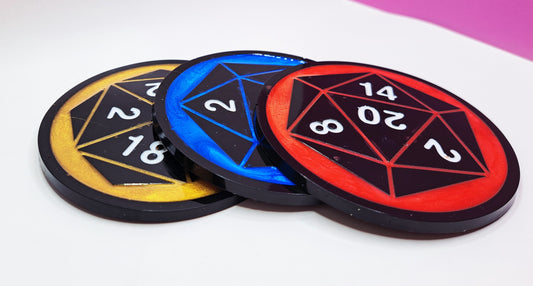 Dice Coaster Set