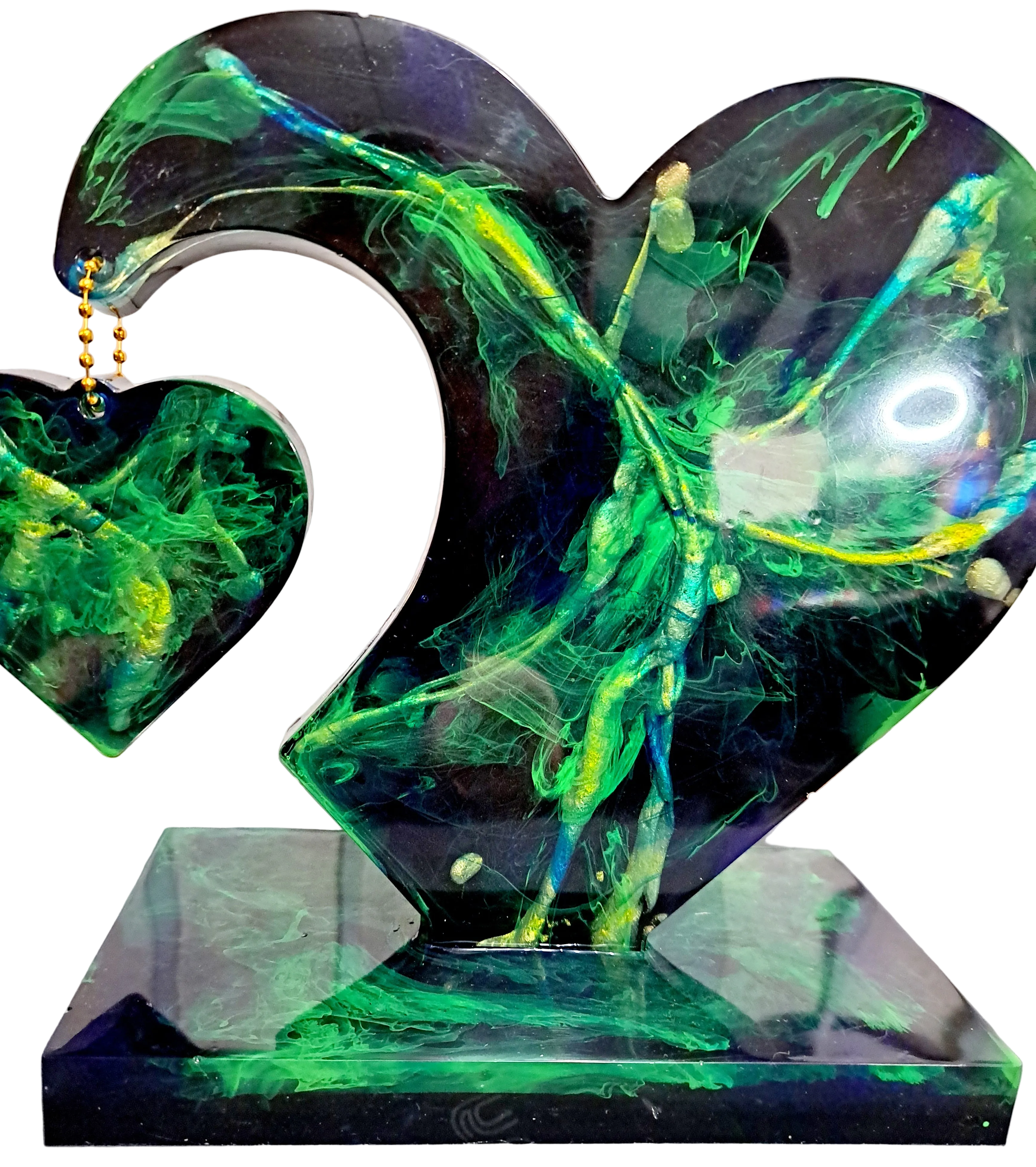 Heart Shaped Desktop Memorial