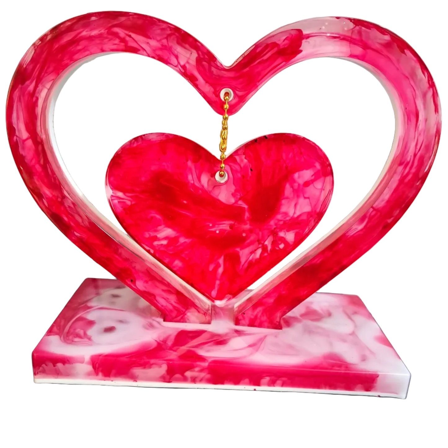 Heart Shaped Desktop Memorial