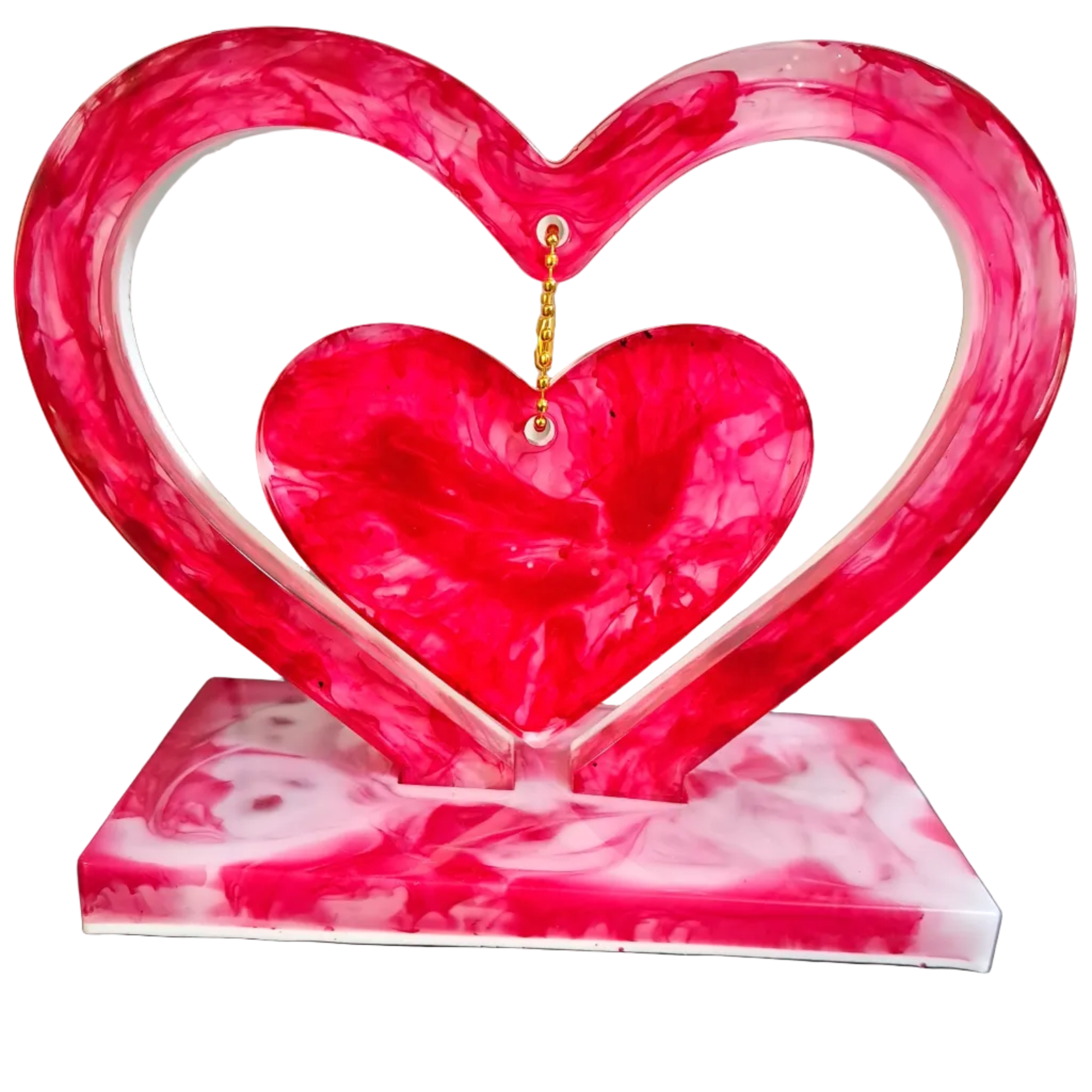 Heart Shaped Desktop Memorial