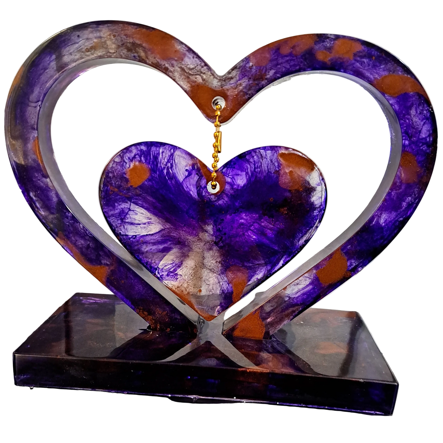 Heart Shaped Desktop Memorial